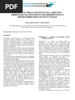 Drenagem Urbana Sustentável Aspectos