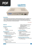 Loop-Ip6702A Tdmoethernet: Description