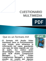 Cuestionario Multimedia