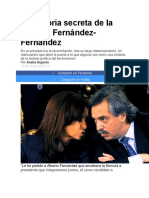 Cristina Kirchner Anunció Que Alberto Fernández Encabezará La Fórmula Presidencial y Ella Irá de Vice