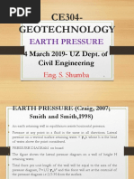 CE304-Marrch 2019-Earth Pressure - Rankine's Theory-Eng. S. Shumba