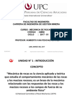 Mecánica de Rocas-UPC - 2017 - 1 PDF