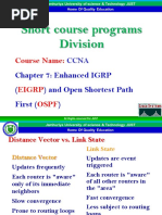 CCNA Chapter7 Eigrp - OSPF