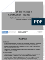 Influence of Informatics in Construction Industry