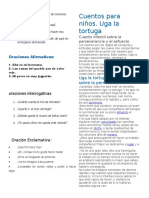 A Continuación Vemos Una La Lista de Oraciones Negativas en Español