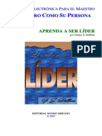 Aprenda A Ser Lider PDF