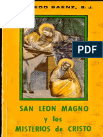 Saenz Alfredo - San Leon Magno y Los Misterios de Cristo PDF