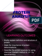  Protein Analysis