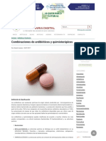 Combinaciones de Antibióticos y Quimioterápicos - Veterinaria Digital