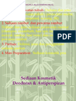 Sediaan Perawatan Tubuh: Kosmetika Dan Kosmeseutikal