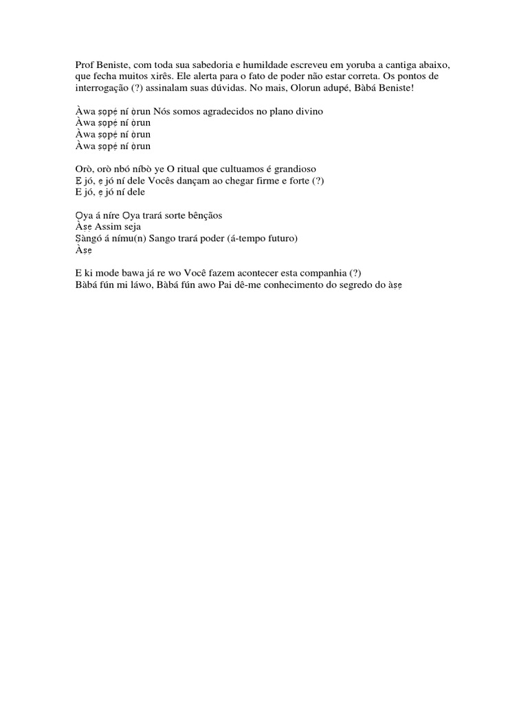 Awo Sope Olorum Docx