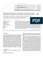 Electrochemical Polarization and Impedance of Reinforced Concrete and Hybrid Fiber-Reinforced Concrete Under Cracked Matrix Conditions 2018