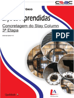 2011 003 - Lições Aprendidas - Concretagem Do Stay Column 3ª Etapa