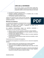 Curva de La Histéresis PDF