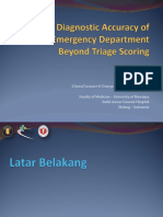 The Diagnostic Accuracy of Emergency Department Beyond Triage Scoring - Ali Haedar PDF