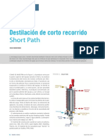 Destilación de Corto Recorrido