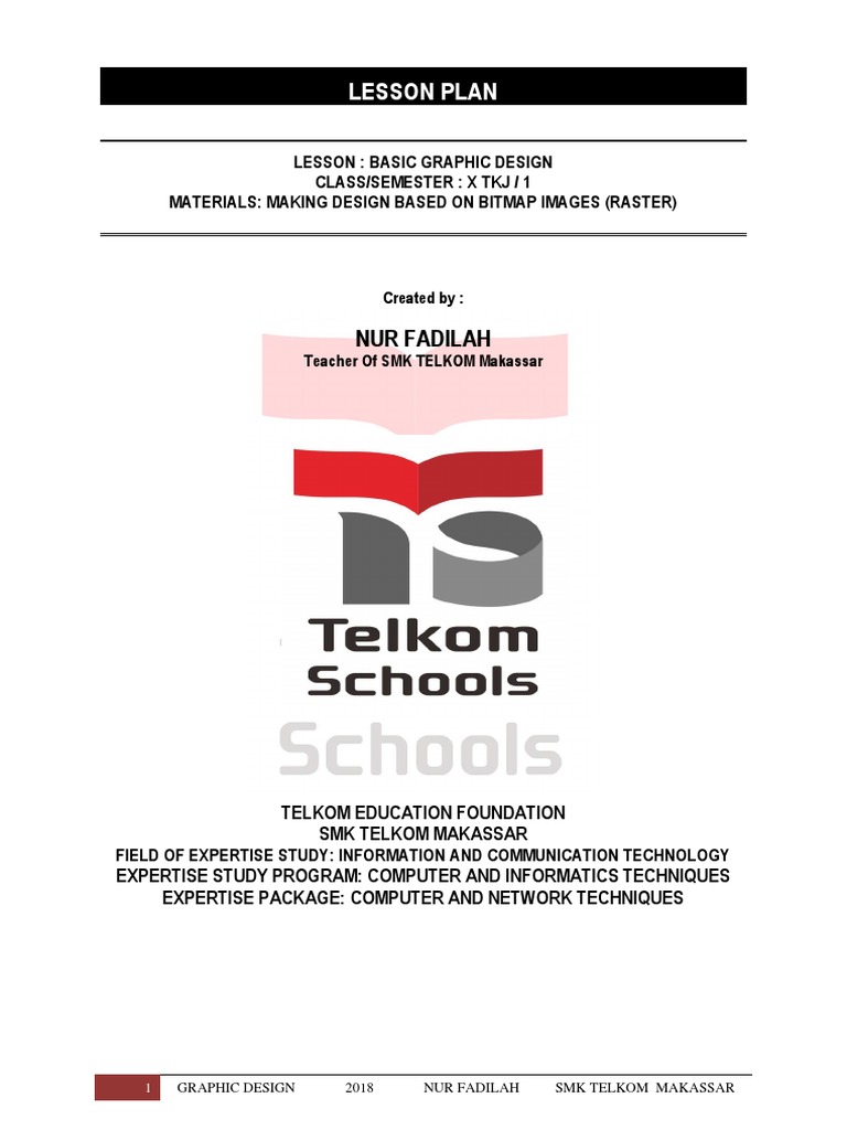 Basic Graphic Design Lesson Plan | PDF | Educational Assessment ...