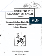 UGS Guidebook 12 Geo of East Tintic Mtns and Ore Dep of Tintic Mining District