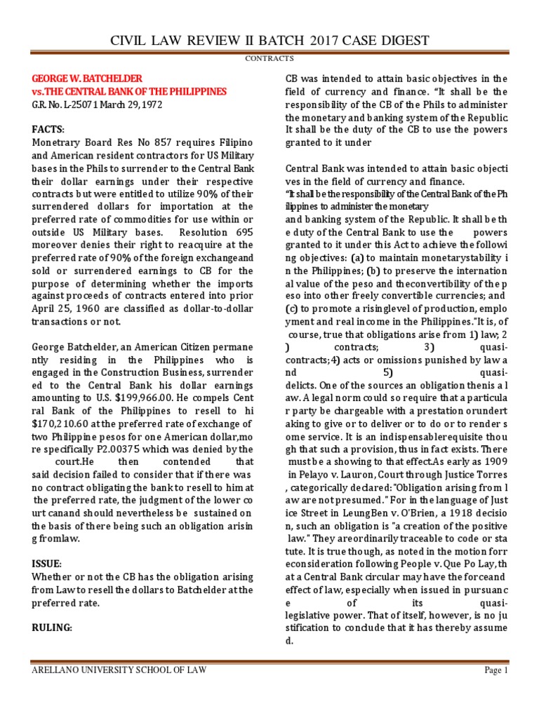 Contracts Cases Pdf Pdf Surety Bond Interest