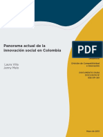 Panorama Actual de La Innovación Social en Colombia PDF