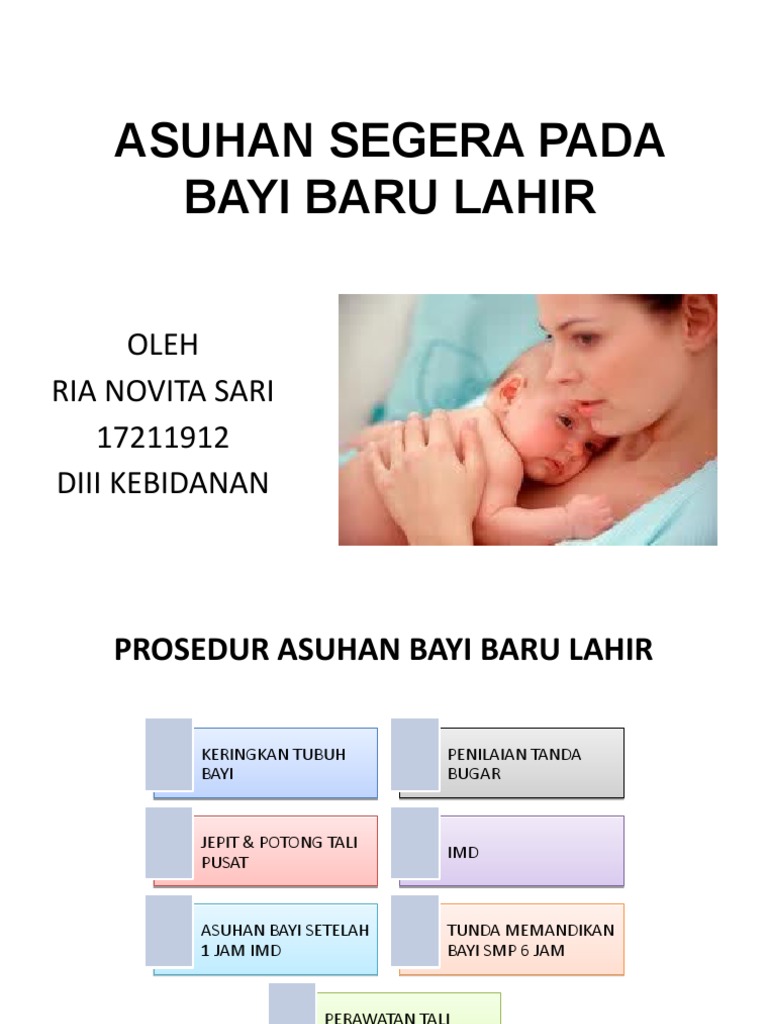 Asuhan Segera Pada Bayi Baru Lahir PDF
