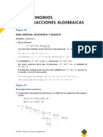 Polinomios y Fracciones Algebraicas (1)