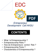 Entrepreneur Development Cell AKSU