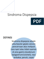 Sindroma Dispepsia