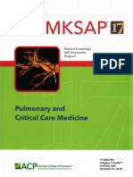 MKSAP 17 Pulmonary and Critical Care Medicine PDF