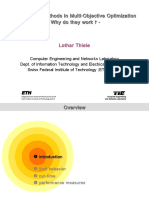 Evolutionary Methods in Multi-Objective Optimization - Why Do They Work ?