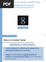 Return On Invested Capital and Profitability Analysis