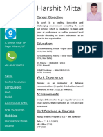 Harshit Mittal CV