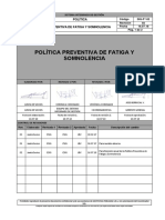 SIG-P°-02 POLITICA PREVENTIVA DE FATIGA Y SOMNOLENCIA Rev 02