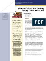 Trends in Vision and Hearing Among Older Americans: Highlights