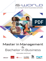 Master in Management & Bachelor in Business: A Single Exam For Six Top French Business Schools