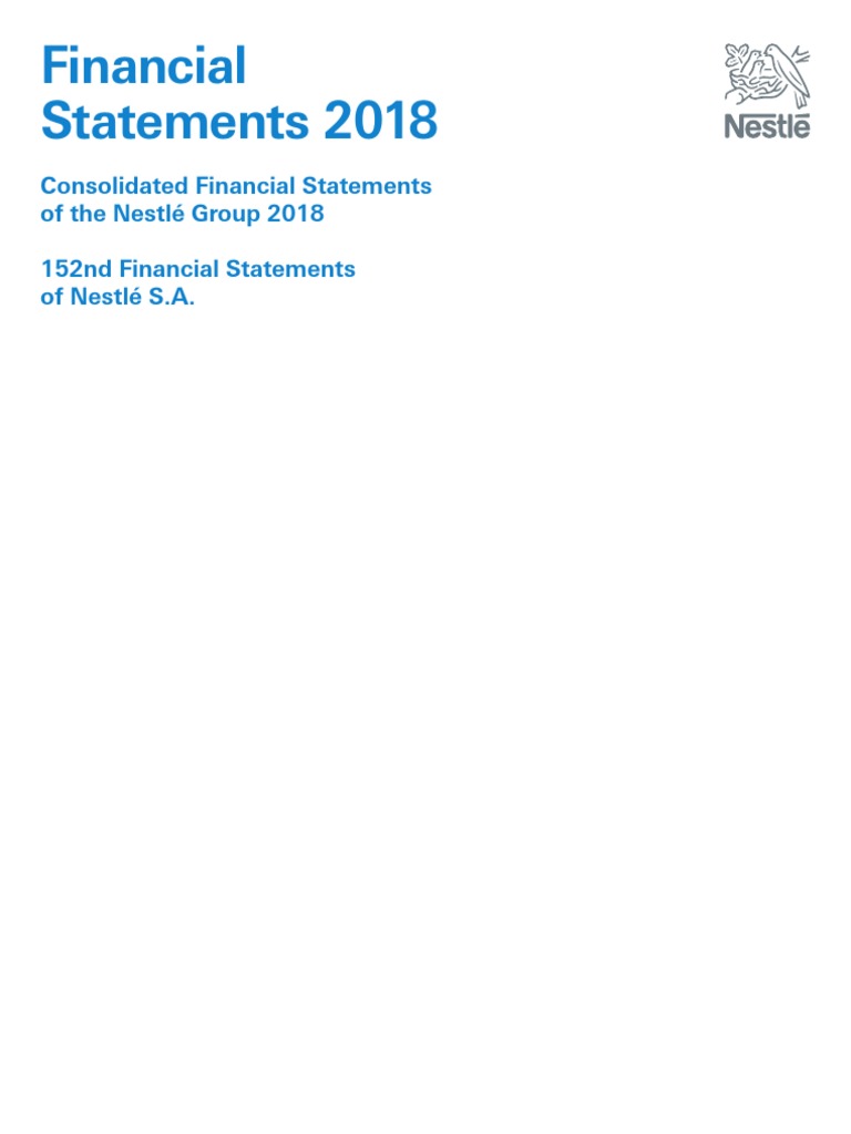 nestle financial statements 2016 cash flow statement for banks