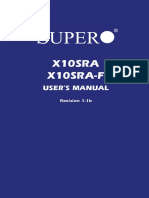 Supermicro X10SRA F Manual