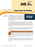 Young people and smoking