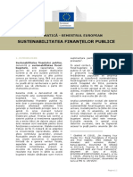 European Semester Thematic Factsheet Public Finance Sustainability Ro