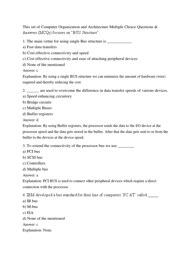 Unit1 1 | PDF | Random Access Memory | Input/Output