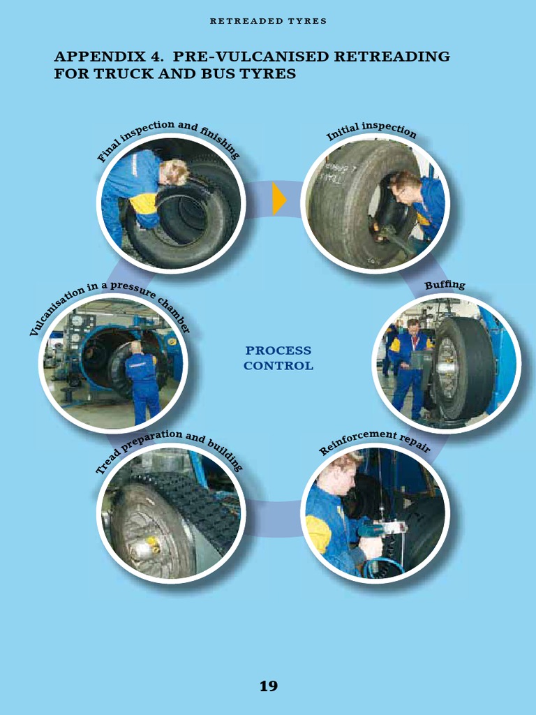 Appendix 4. Pre-Vulcanised Retreading For Truck and Bus Tyres | PDF