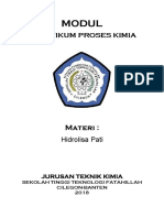 MODUL PRAKTIKUM PROSES KIMIA