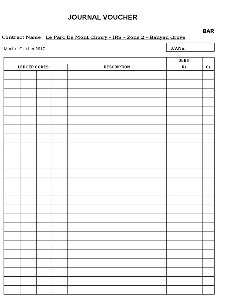 SQD - JV Sheet - Oct 17 | PDF | Finance & Money Management