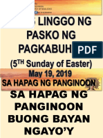 NPC Ika 5 Linggo Na Pasko NG Pagkabuhay