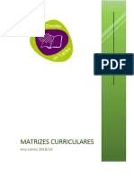 Documento - Matrizes Curriculares 2018-19 - Versão 3