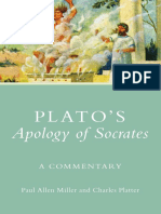 (Oklahoma Series in Classical Culture) Paul Allen Miller, Charles Platter - Plato's Apology of Socrates - A Commentary (2010, University of Oklahoma Press) PDF
