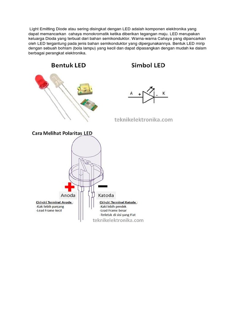 Bahan Ajar Led | PDF