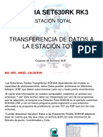 Transferencia de Datos Estacion Total