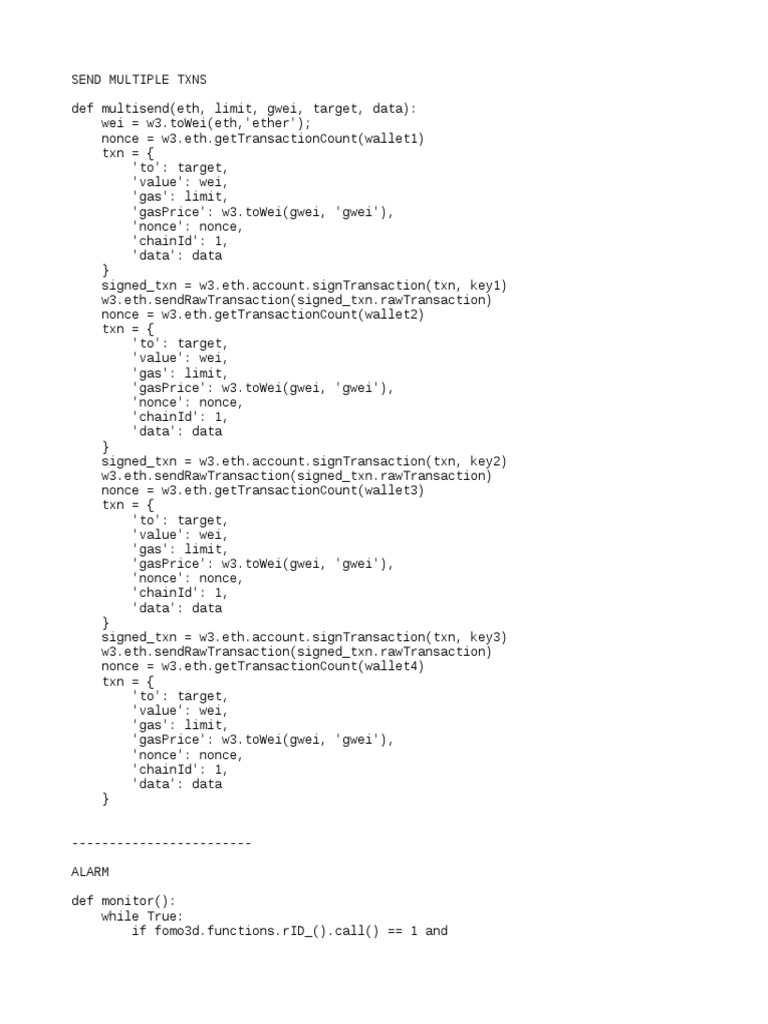 Python Web3 | PDF | Computer Data | Digital Technology