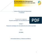 Unidad 1. Planeacion Estrategica de Mercadotecnia - Contenido Nuclear